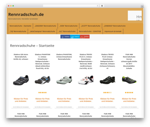 Affiliate-Theme WordPress theme - rennradschuh.de Affiliate-Theme WordPress theme - rennradschuh.de