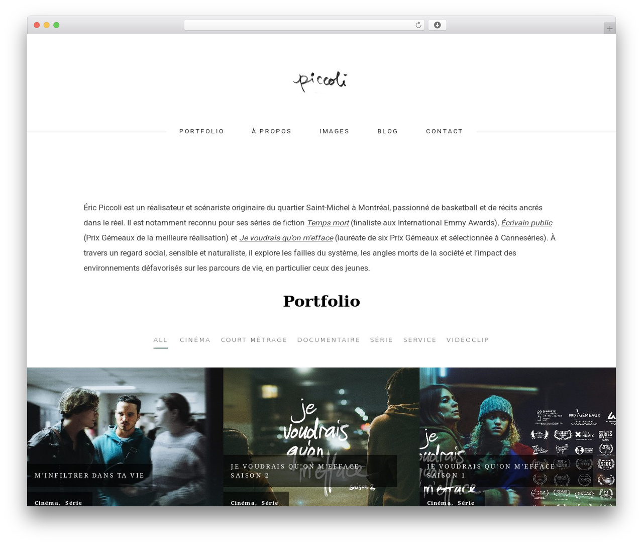 Balanced theme WordPress - ericpiccoli.com Balanced theme WordPress - ericpiccoli.com