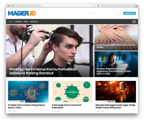 Snax WordPress plugin - mager.id