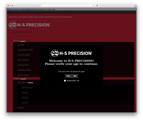 Gift up WordPress plugin - hsprecision.com