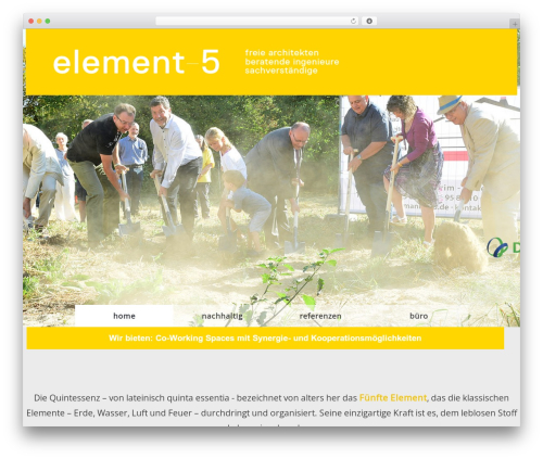 Cherry media parallax WordPress plugin - element-5.info
