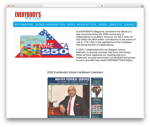 everybodys theme WordPress - everybodysmag.com