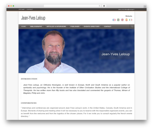 Modernize WordPress theme - eng.jeanyvesleloup.eu