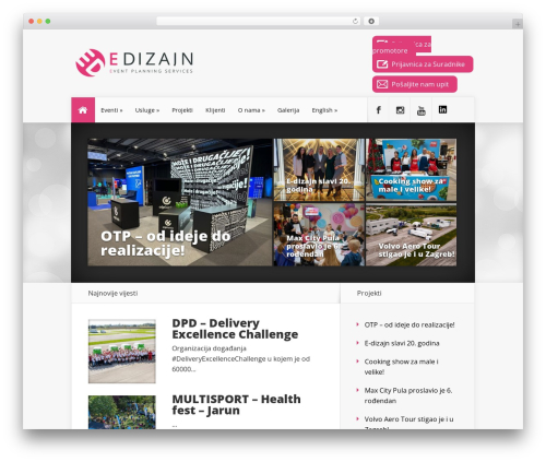 Nexus theme WordPress - e-dizajn.hr