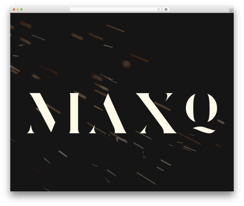 Six WordPress theme - maxq.consulting