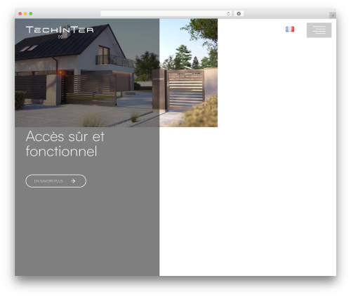 WordPress theme Techinter Premium Theme - automaticdoor.ch