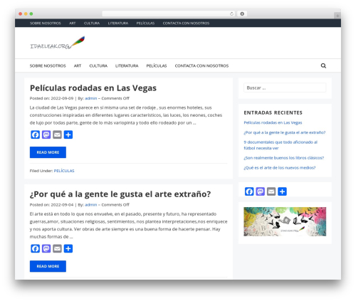 WordPress theme mudra - idazleak.org WordPress theme mudra - idazleak.org