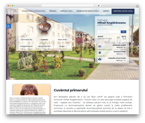 WordPress theme TownPress - mk-primaria.ro