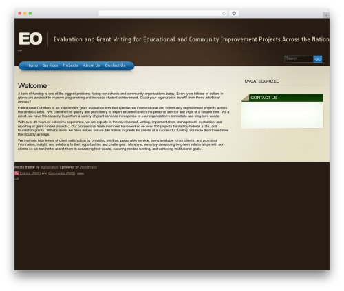 Arclite WordPress theme - eogrants.com