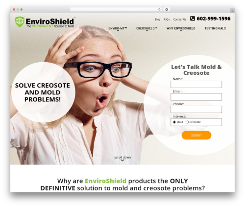 EnviroShield WordPress theme - enviroshield-usa.com