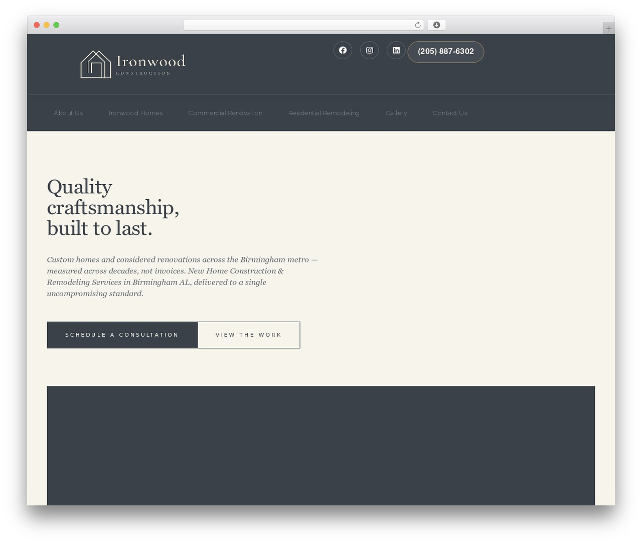 Ironwood WordPress theme - ironwoodbuild.com Ironwood WordPress theme - ironwoodbuild.com