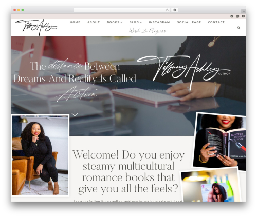 Hello Iris Theme WordPress theme - tiffanyashleybooks.com