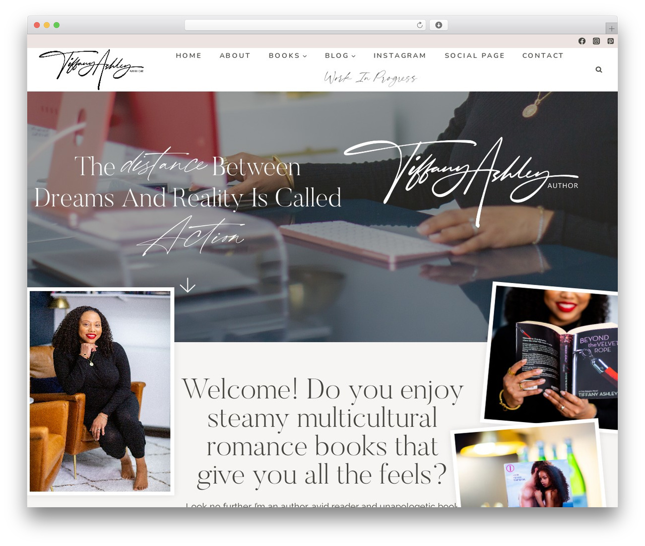 Kadence WordPress theme - tiffanyashleybooks.com