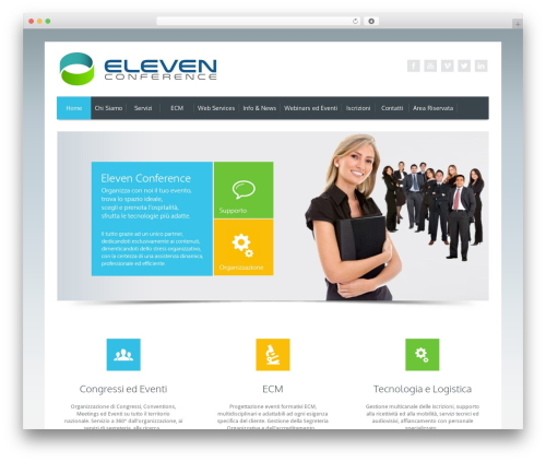 Private content mail actions WordPress plugin - elevenconference.it
