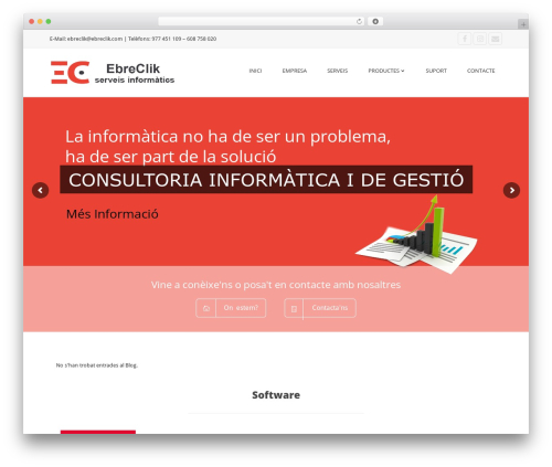 inCreate WordPress theme - ebreclik.com