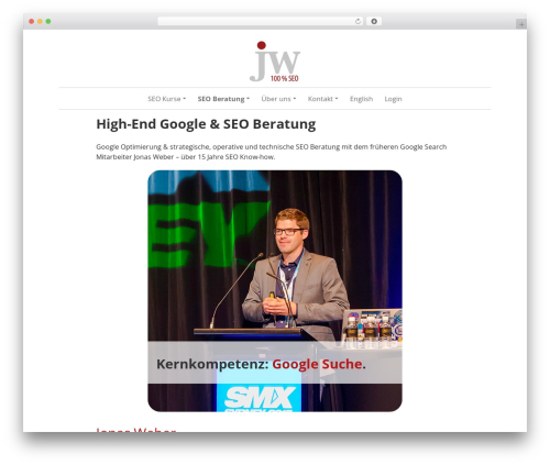 WordPress theme Daniela - jonasweber.com