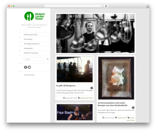 WordPress theme Endless - einfach-lecker-essen.com