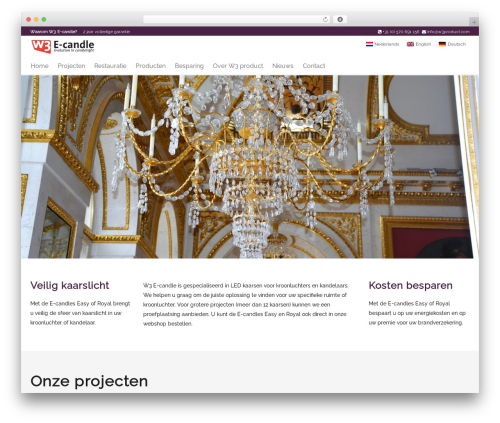 WP theme Sieronline WP Basisthema- Child - e-candle.nl