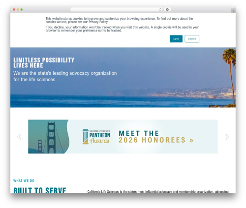 CLSA Child Theme theme WordPress - califesciences.org