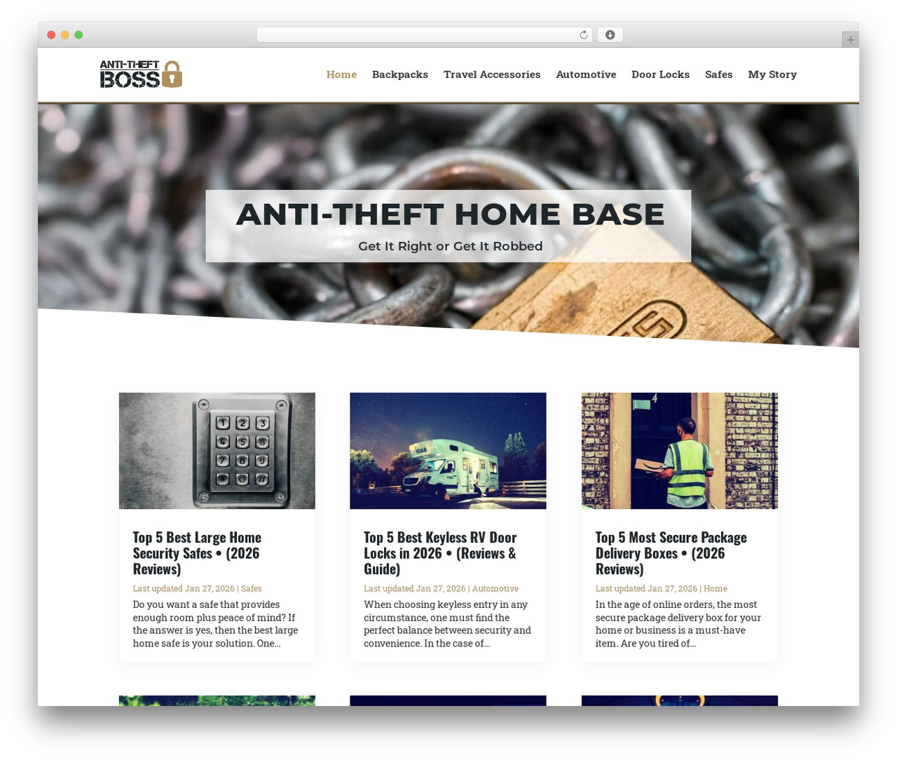 Divi Child theme WordPress - antitheftboss.com