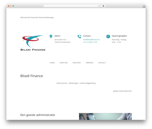 Divi WordPress theme - biladifinance.nl