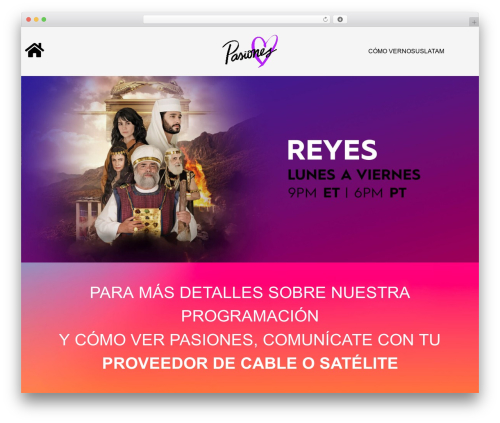 Hello Elementor theme WordPress - tvpasiones.com Hello Elementor theme WordPress - tvpasiones.com