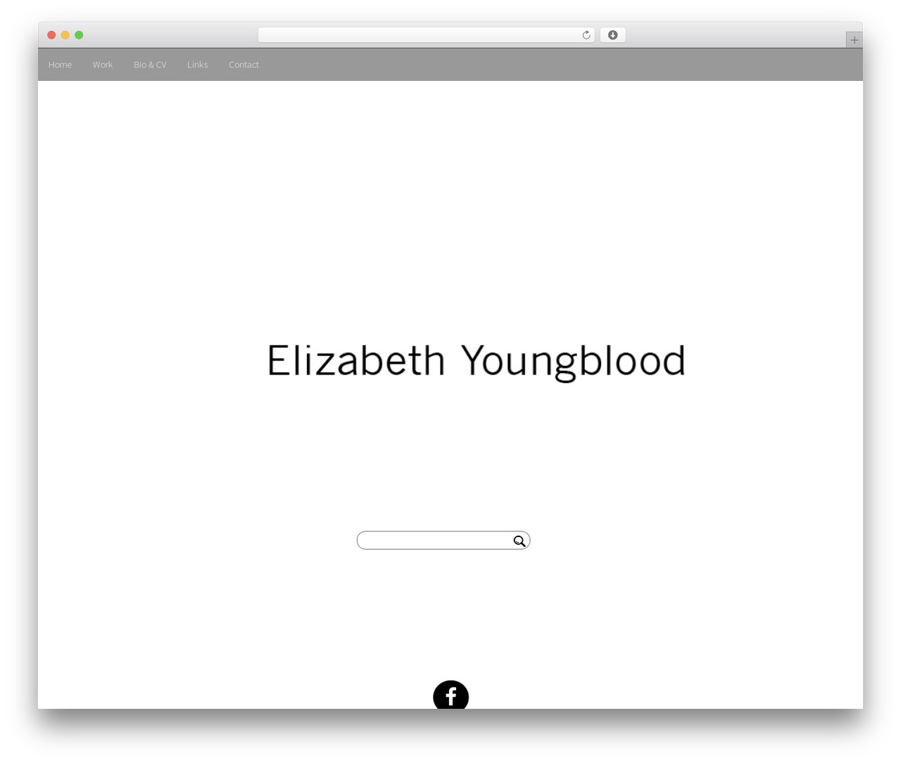 Klean WordPress theme - elizabethyoungblood.com