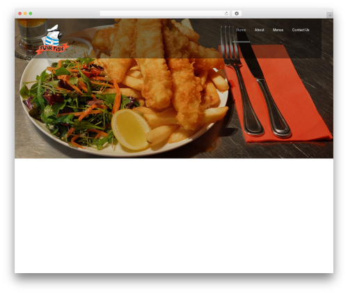 SKT Restaurant Pro best restaurant WordPress theme - funkfishgrill.co.nz