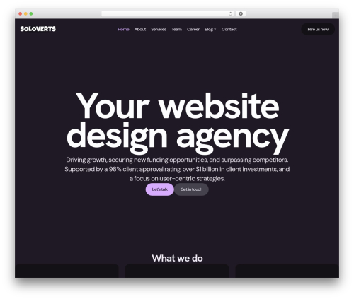 Solace extra WordPress plugin - soloverts.com