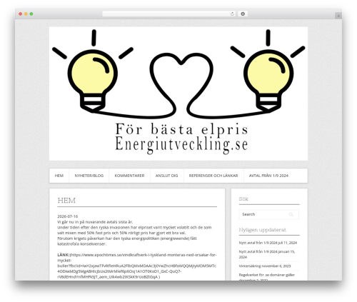 Theme WordPress Contango - energiutveckling.se/elpris Theme WordPress Contango - energiutveckling.se/elpris