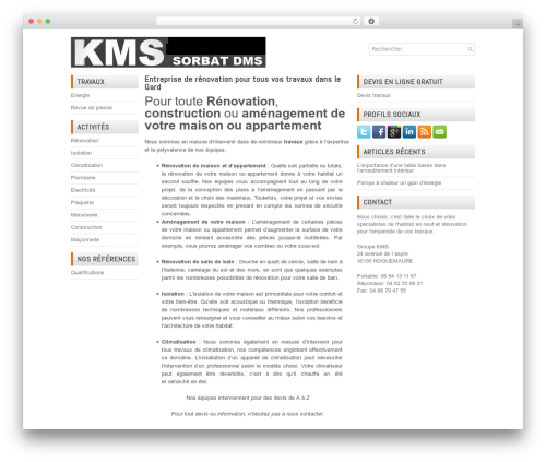 Theme WordPress EndoMag - entreprise-renovation.fr