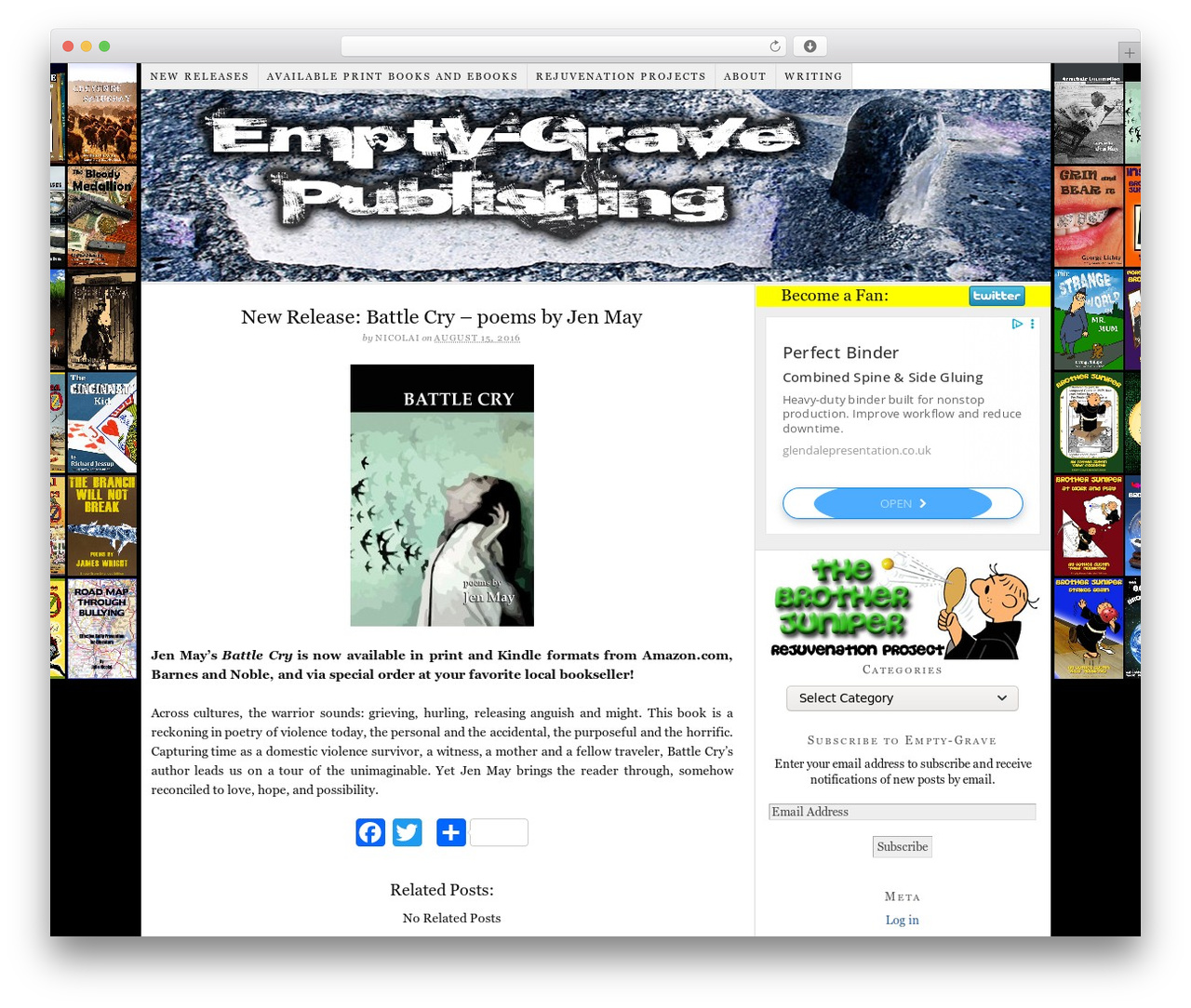 Thesis theme WordPress - empty-grave.com