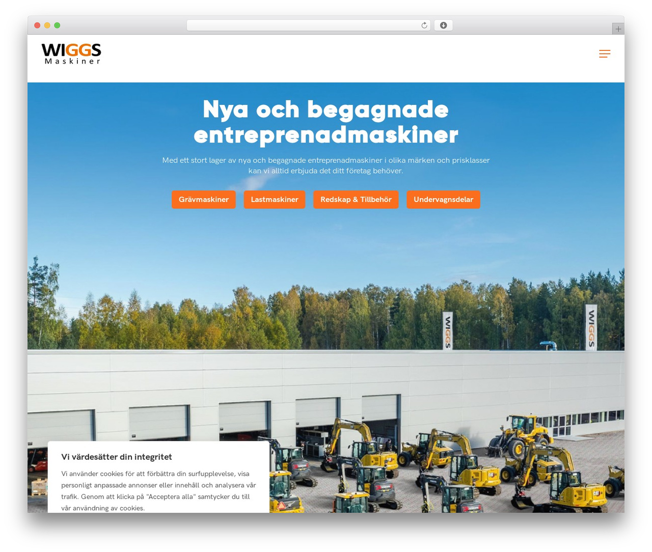 Dataring WordPress theme - wiggsmaskiner.se