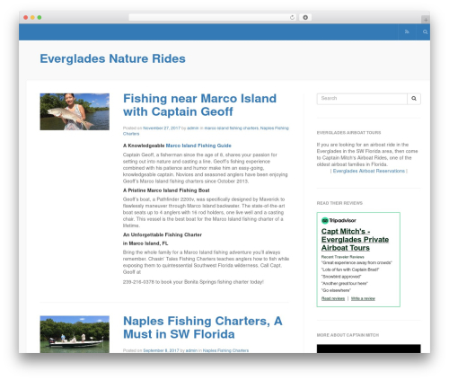 EXPRESS WordPress theme - evergladesnaturerides.com