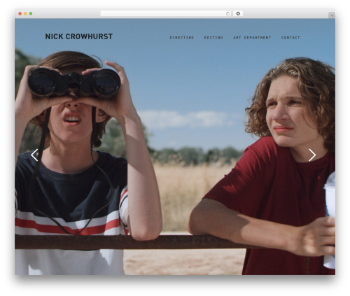 FREE Screen Responsive WordPress Theme theme WordPress - nickcrowhurst.com