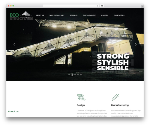 frey theme WordPress - ecostructures.in