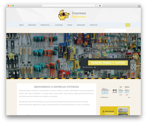 HouseMaker WordPress theme design - empresaspetersen.com