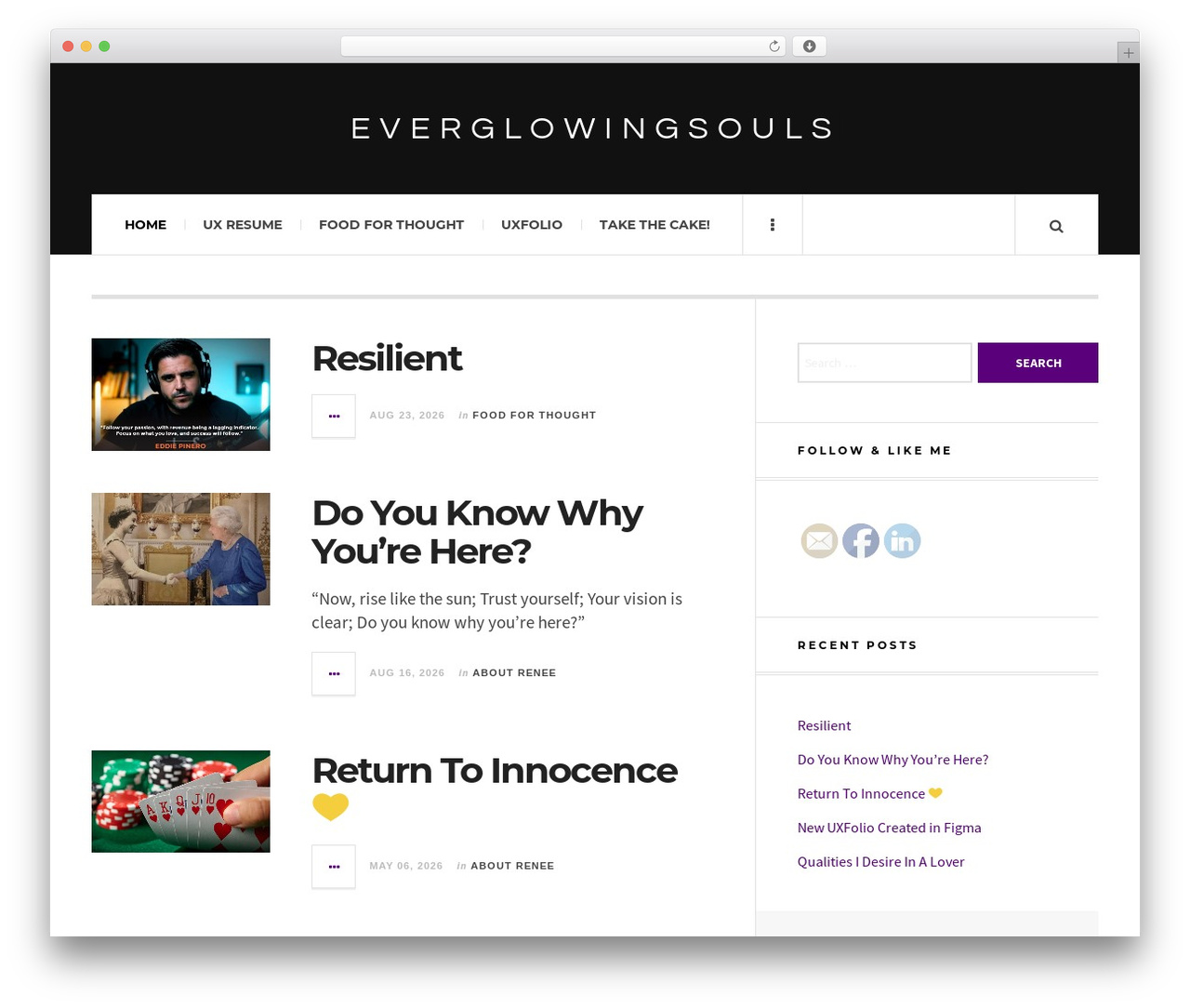 JustWrite free WordPress theme - everglowingsouls.com JustWrite free WordPress theme - everglowingsouls.com