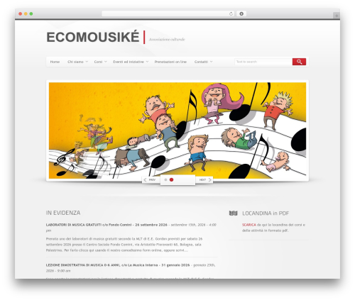 Maxx WordPress theme - ecomousike.com