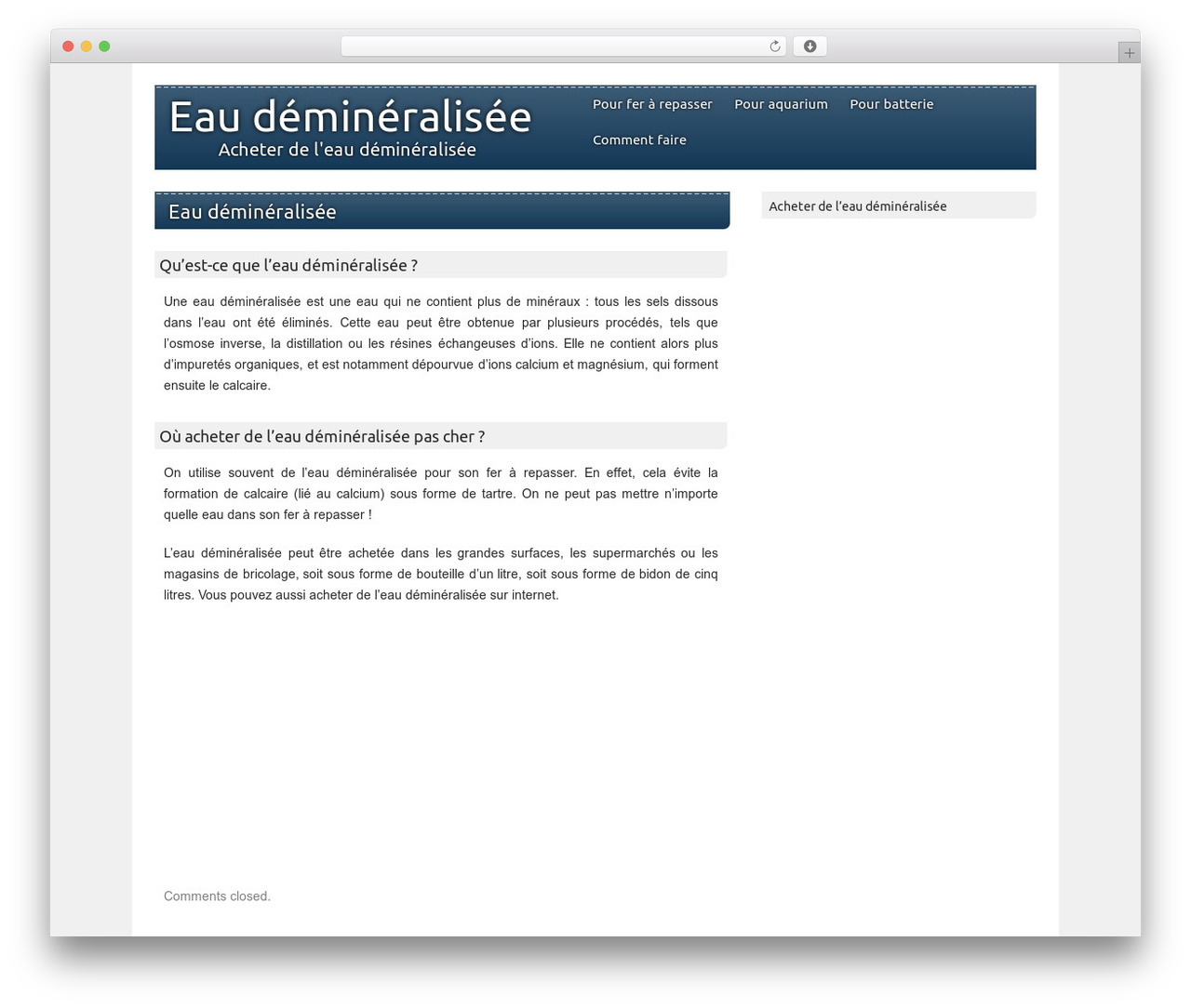 picoclean WordPress theme - eaudemineralisee.com picoclean WordPress theme - eaudemineralisee.com