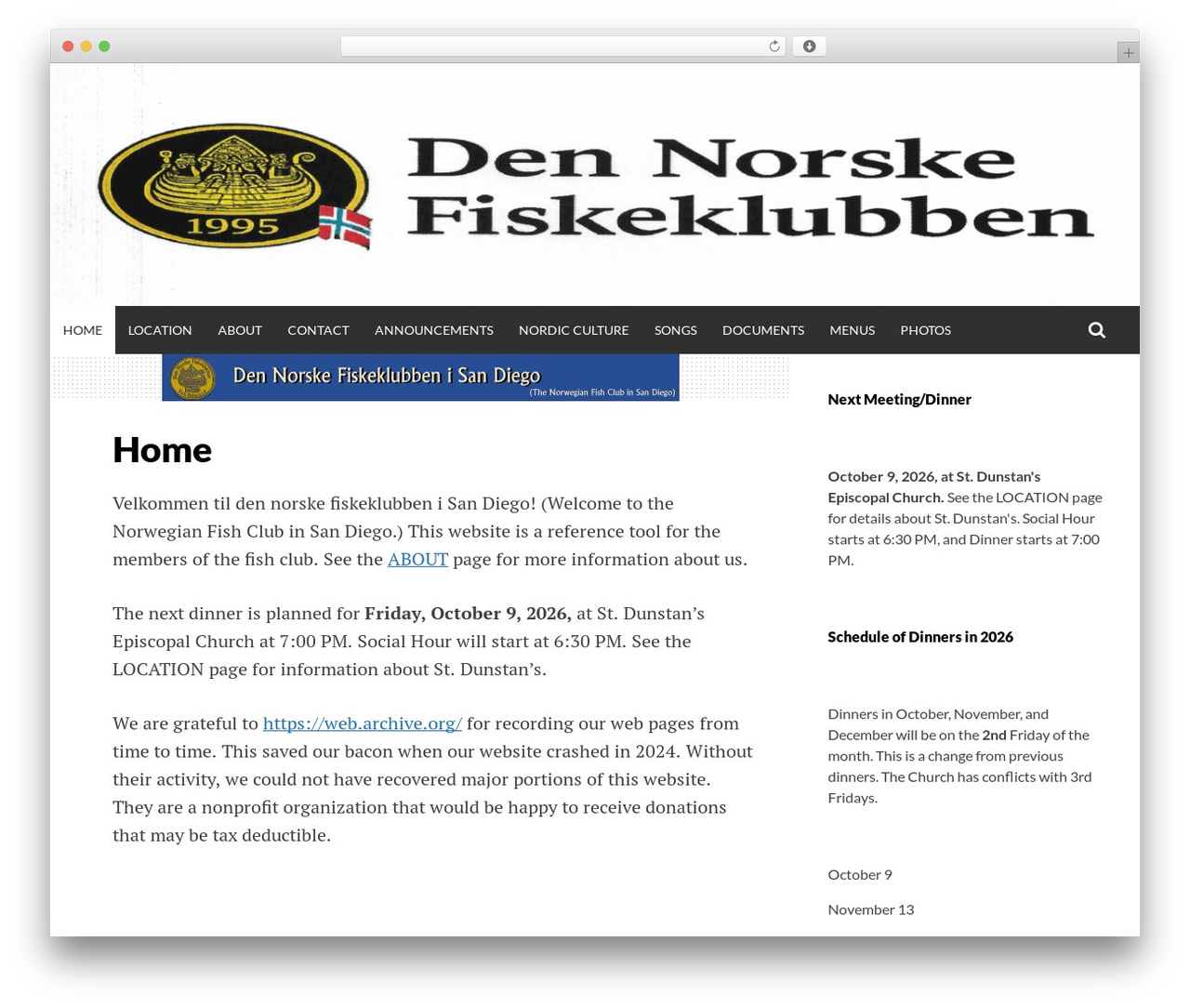 Theme WordPress Simone - fiskeklubben.org