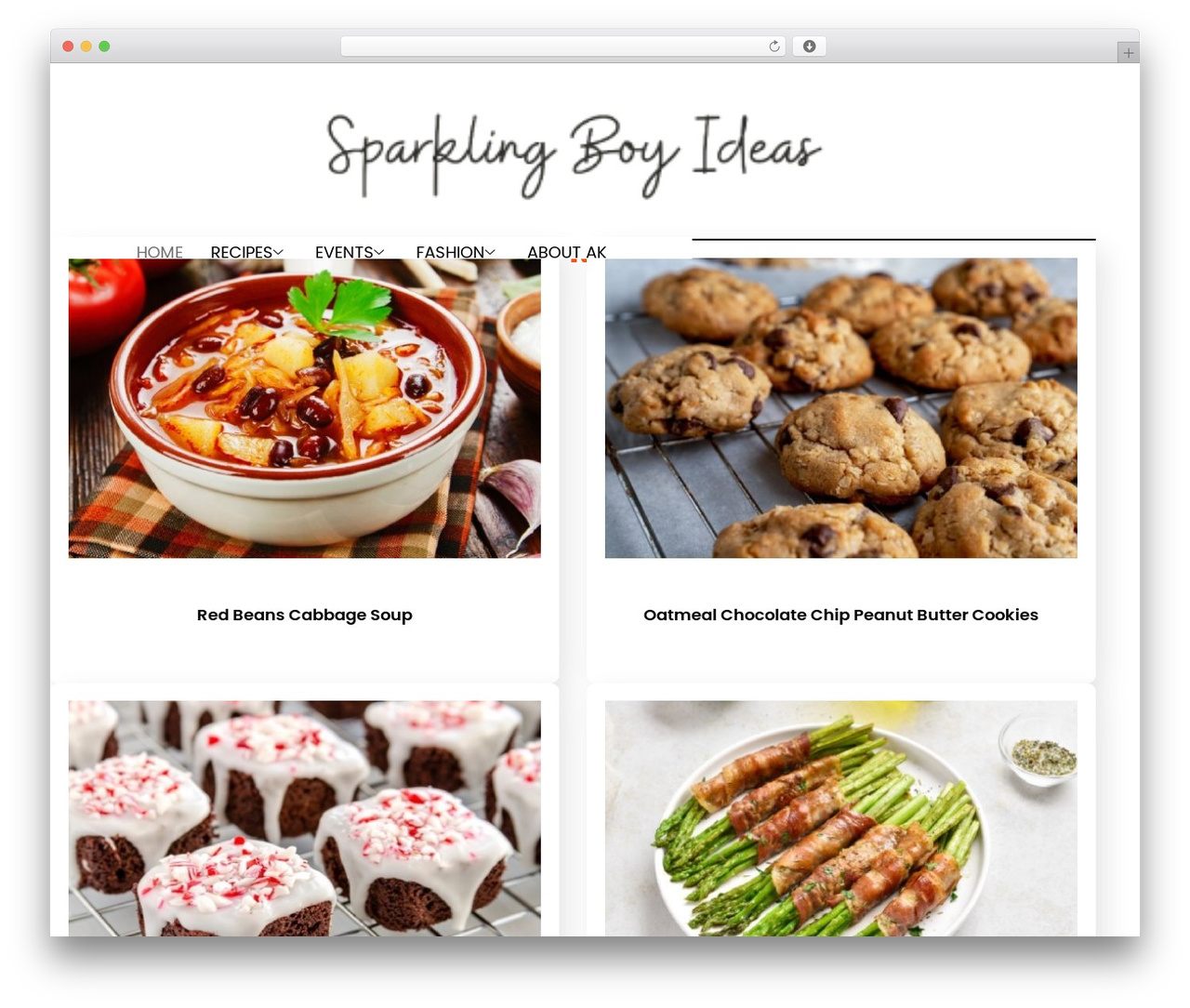 Theme WordPress GeneratePress - sparklingboyideas.com