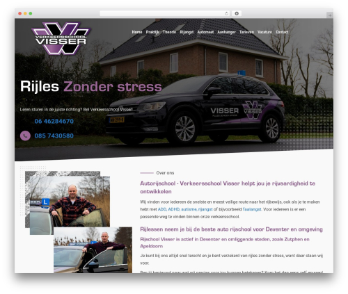 Wp social ninja pro WordPress plugin - verkeersschoolvisser.nl