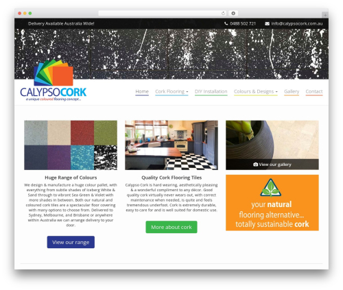 WordPress theme BST - calypsocork.com.au