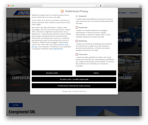 Page generator pro WordPress plugin - energimetal.it