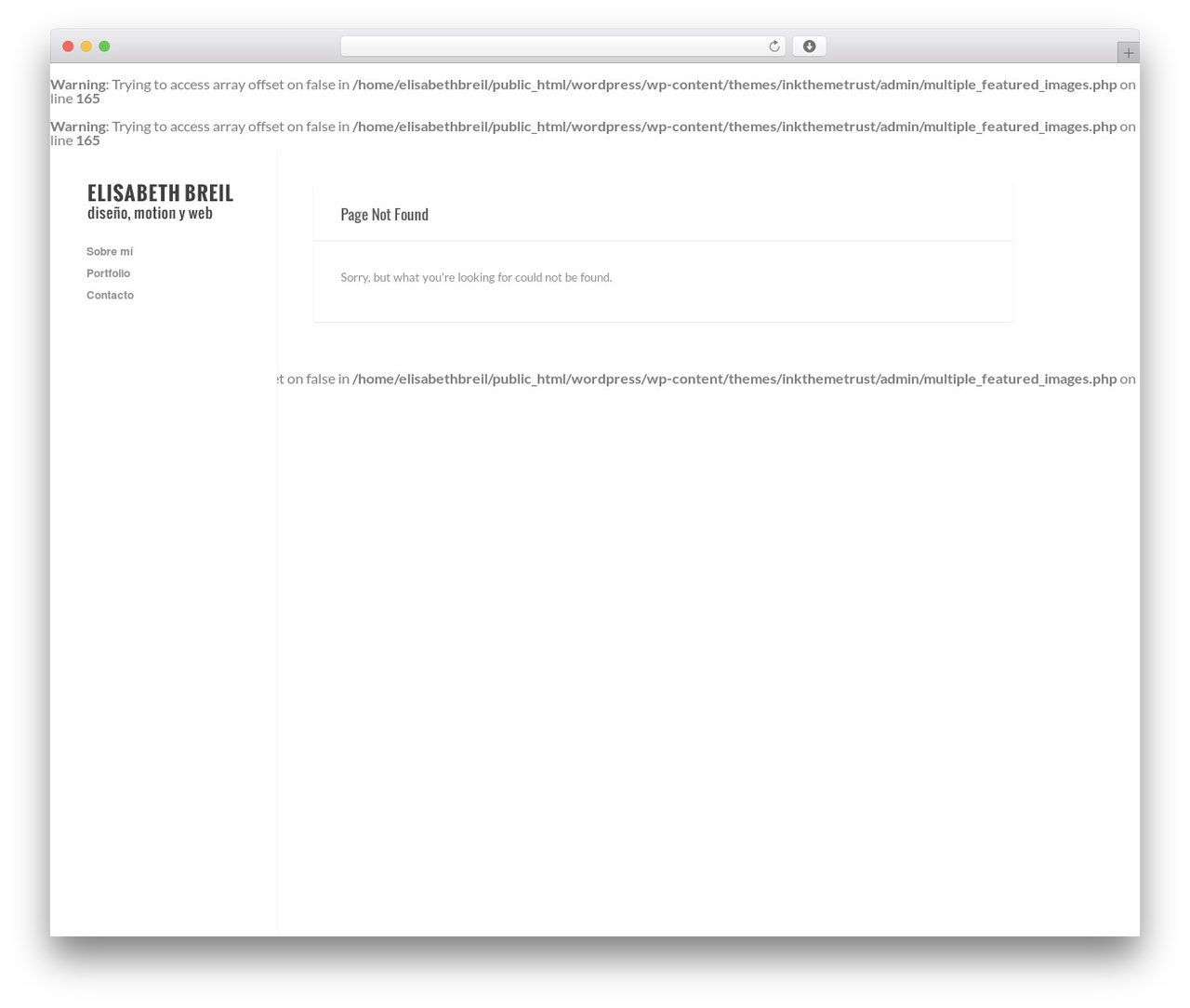 WordPress theme Ink - elisabethbreil.com