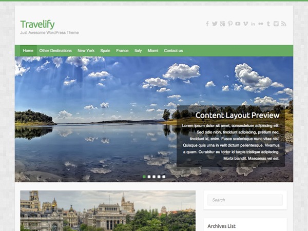celtic WordPress theme by FL