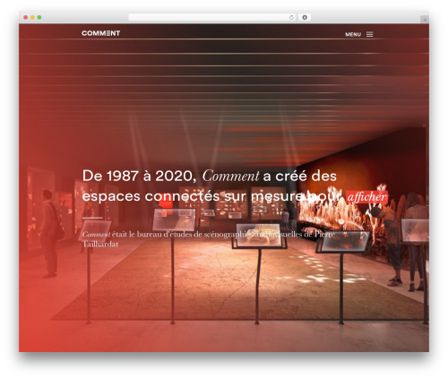 Comment premium WordPress theme - comment.fr
