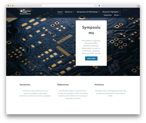 Divi WordPress theme - photonics-benelux.org