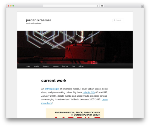 Follow and Subscribe (follow-subscribe) free WordPress plugin - jordankraemer.com Follow and Subscribe (follow-subscribe) free WordPress plugin - jordankraemer.com